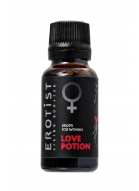 Возбуждающие капли для женщин Erotist Love Potion - 20 мл. - Erotist Libido Booster - купить с доставкой в Новом Уренгое