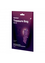 Фиолетовый мешочек для хранения игрушек Treasure Bag M - Satisfyer - купить с доставкой в Новом Уренгое