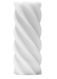 Белый 3D мастурбатор SPIRAL - Tenga - в Новом Уренгое купить с доставкой