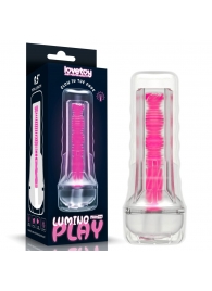 Светящийся в темноте мастурбатор 8.5 Lumino Play Masturbator - Lovetoy - в Новом Уренгое купить с доставкой