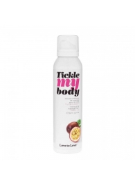 Массажная хрустящая пенка Tickle my body с ароматом маракуйи - 150 мл. - Love to Love - купить с доставкой в Новом Уренгое