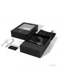 Чёрный перезаряжаемый стимулятор простаты Bruno Black - Lelo - в Новом Уренгое купить с доставкой