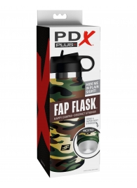 Мастурбатор в камуфляжной колбе Fap Flask - Pipedream - в Новом Уренгое купить с доставкой