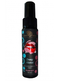 Спрей для горла Deep Throat с десенсибилизирующим эффектом и вкусом бабл-гам - 50 мл. - БиоМед - купить с доставкой в Новом Уренгое