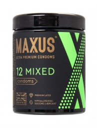 Презервативы MAXUS Mixed - 12 шт. - Maxus - купить с доставкой в Новом Уренгое