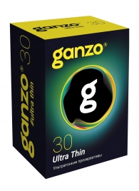 Супертонкие презервативы Ganzo Ultra thin - 30 шт. - Ganzo - купить с доставкой в Новом Уренгое