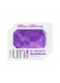 Фиолетовый мастурбатор-стимулятор Tenga Uni Amethyst - Tenga - в Новом Уренгое купить с доставкой