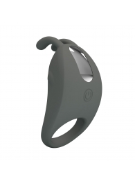 Серое эрекционное кольцо с вибрацией Master Ring - Baile - в Новом Уренгое купить с доставкой