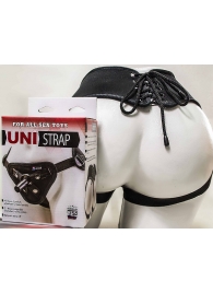 Универсальные трусики Harness UNI strap с корсетом - LOVETOY (А-Полимер) - купить с доставкой в Новом Уренгое