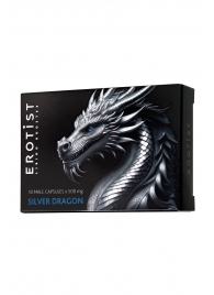 Капсулы для мужчин Erotist Silver Dragon для усиления эрекции - 10 капсул - Erotist Libido Booster - купить с доставкой в Новом Уренгое