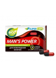 Возбуждающее средство Man’s power - 10 капсул (+1 в подарок) - SuperCaps - купить с доставкой в Новом Уренгое