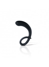 Черный массажер простаты Curving Curt - 13 см. - MyStim - купить с доставкой в Новом Уренгое