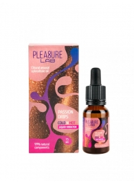 Жидкий вибратор Passion Drips Cold n Hot - 15 мл. - Pleasure Lab - купить с доставкой в Новом Уренгое