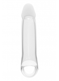 Прозрачная насадка-удлинитель 6.6’’ Extender With Ball Strap - 17,3 см. - Dream Toys - в Новом Уренгое купить с доставкой