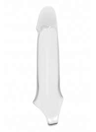 Прозрачная насадка-удлинитель 8.8’’ Extender With Ball Strap - 23,6 см. - Dream Toys - в Новом Уренгое купить с доставкой
