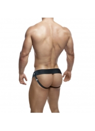 Телесный фаллопротез на черных эластичных ремнях 7 Inch Hollow Strap On - 17 см. - Blush Novelties - купить с доставкой в Новом Уренгое