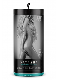 Мастурбатор-вагина с вибрацией Soft   Wet Natasha Realistic Beige Masturbator - Blush Novelties - в Новом Уренгое купить с доставкой