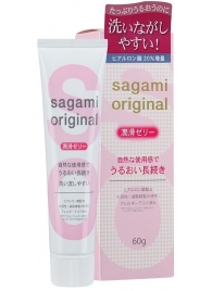 Гель-смазка на водной основе Sagami Original - 60 гр. - Sagami - купить с доставкой в Новом Уренгое