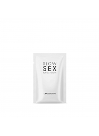 Полоски для орального секса Slow Sex Oral Sex Strips - 7 шт. - Bijoux Indiscrets - купить с доставкой в Новом Уренгое