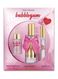 Набор средств для массажа и ласк Bubblegum Play Kit - Bijoux Indiscrets - купить с доставкой в Новом Уренгое