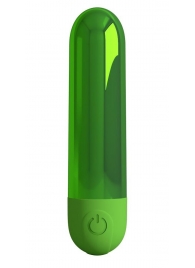 Зеленая перезаряжаемая вибропуля Kiwi - Baile купить в Новом Уренгое с доставкой в Orgasmix.ru Зеленая перезаряжаемая вибропуля Kiwi - Baile