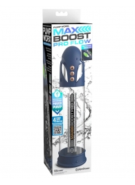 Синяя вакуумная автоматическая помпа Max Boost Pro Flow - Pipedream - в Новом Уренгое купить с доставкой