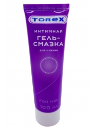 Гель-смазка на водной основе For Men - 100 мл. - Torex - купить с доставкой в Новом Уренгое