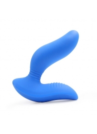 Синий вибромассажер простаты 3,5’’ Curve P-spot Massager - 12 см. - Erokay - в Новом Уренгое купить с доставкой