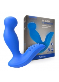 Синий вибромассажер простаты 3,5’’ P-spot Massager - 12,5 см. - Erokay - в Новом Уренгое купить с доставкой