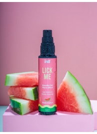Гель Lick Me с согревающим эффектом и ароматом арбуза - 50 мл. - INTT - купить с доставкой в Новом Уренгое