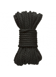 Черная верёвка для связывания и фиксации Bind Tie - 9,14 м. - Doc Johnson - купить с доставкой в Новом Уренгое