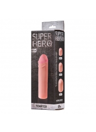 Фаллоудлинитель SUPER HERO Tempter - 16 см. - Lola Games - в Новом Уренгое купить с доставкой