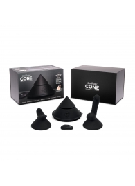 Конусный вибромассажер Cowgirl Cone с 2 насадками - CowGirl - купить с доставкой в Новом Уренгое