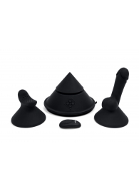 Конусный вибромассажер Cowgirl Cone с 2 насадками - CowGirl - купить с доставкой в Новом Уренгое