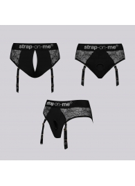 Трусики для фиксации насадок Strap-on-me Harness Lingerie Diva XS - Strap-on-me - купить с доставкой в Новом Уренгое