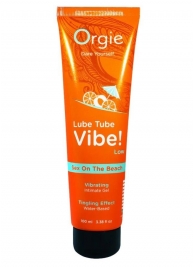 Гель с эффектом вибрации Lube Tube Vibe Low Sex On The Beach - 100 мл. - ORGIE - купить с доставкой в Новом Уренгое