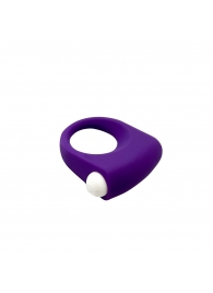 Фиолетовое эрекционное кольцо Puggle Vibrating Ring with Bullet - Adrien Lastic - в Новом Уренгое купить с доставкой