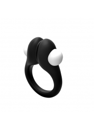 Черное эрекционное кольцо Zippy Vibrating Ring With Bullet - Adrien Lastic - в Новом Уренгое купить с доставкой