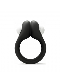 Черное эрекционное кольцо Zippy Vibrating Ring With Bullet - Adrien Lastic - в Новом Уренгое купить с доставкой