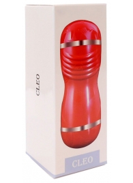 Двусторонний мастурбатор в колбе Cleo - вагина и ротик - Boys of Toys - в Новом Уренгое купить с доставкой