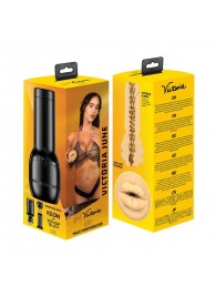 Мастурбатор-ротик Kiiroo Feel Victoria Mouth - Kiiroo - в Новом Уренгое купить с доставкой