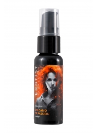 Гель с эффектом вибрации Volcano Of Passion со вкусом вишни - 25 мл. - Erotist Lubricants - купить с доставкой в Новом Уренгое