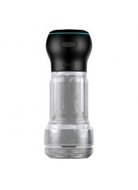 Набор PowerBlow   Feel Pocket Stroker Crystal: мастурбатор и интерактивная насадка - Kiiroo - в Новом Уренгое купить с доставкой
