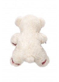 Бондажный набор: белый мишка с розовыми оковами и наручниками - Pecado - купить с доставкой в Новом Уренгое