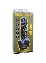 Черно-синяя мини-машина на присоске Tendril Thruster - 21,6 см. - Doc Johnson - купить с доставкой в Новом Уренгое