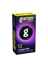 Презервативы с анестетиком для продления удовольствия Ganzo Long Love - 12 шт. - Ganzo - купить с доставкой в Новом Уренгое