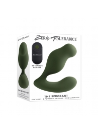 Вибромассажер простаты The Sergeant цвета хаки - Zero Tolerance - в Новом Уренгое купить с доставкой