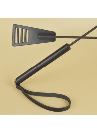 Черный кожаный стек «Сириус» - 60 см. - Sitabella - купить с доставкой в Новом Уренгое