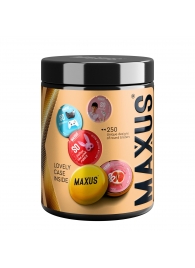 Точечные презервативы MAXUS 2000 Amazing Dots с железным кейсом - 12 шт. - Maxus - купить с доставкой в Новом Уренгое