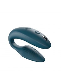 Зеленый вибратор для пар We-Vibe Sync 2 с пультом ДУ - We-vibe купить в Новом Уренгое с доставкой в Orgasmix.ru Зеленый вибратор для пар We-Vibe Sync 2 с пультом ДУ - We-vibe
